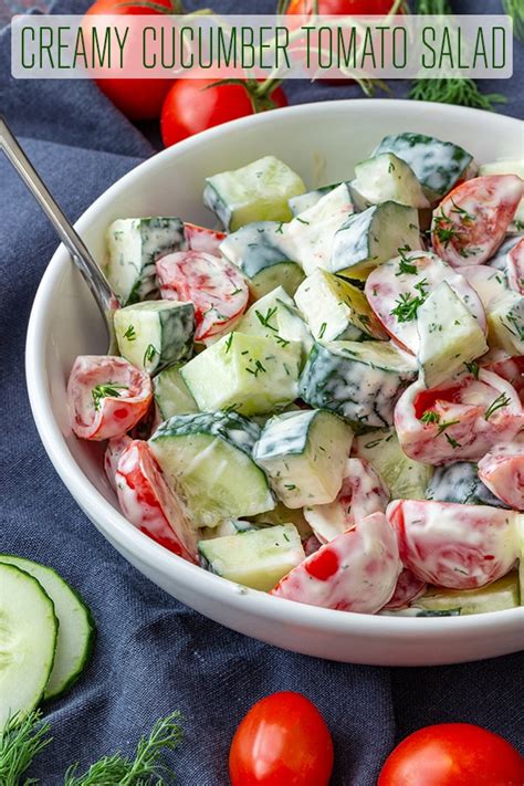 creamy-cucumber-tomato-salad-recipe-happy image