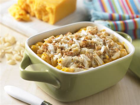 crab-macaroni-and-cheese-bake-recipesure-to image