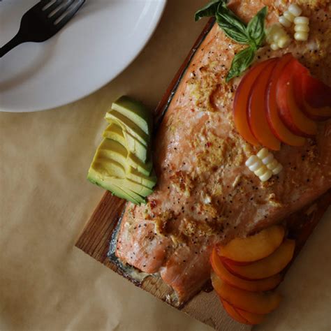 foolproof-honey-ginger-cedar-plank-salmon image