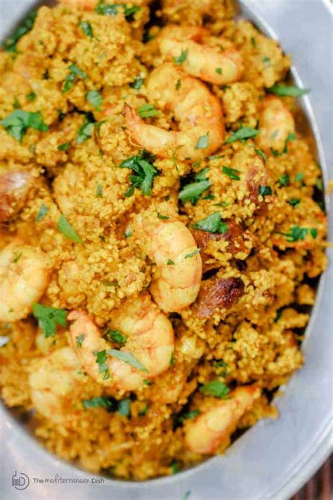 spicy-couscous-recipe-with-shrimp-and-chorizo-the image