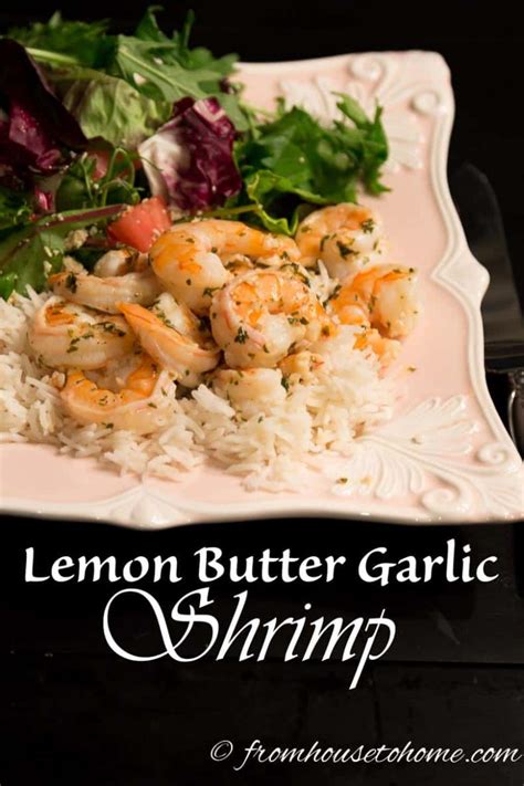 10-minute-lemon-garlic-butter-shrimp-with-white-wine image