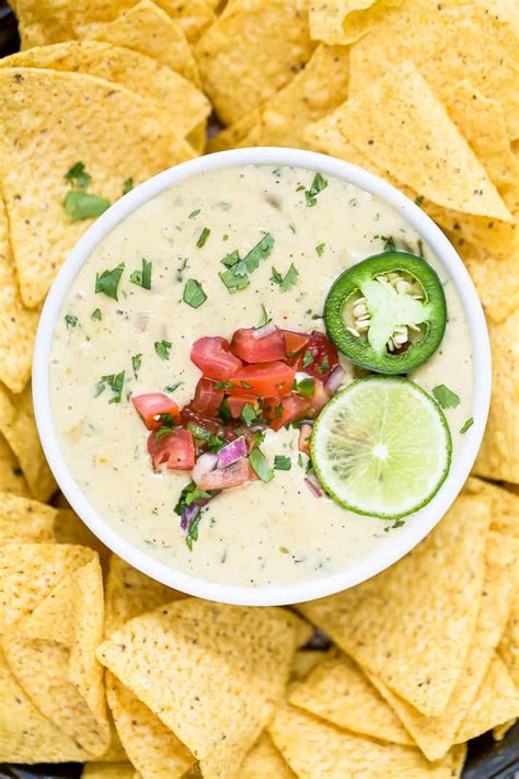 creamy-homemade-queso-dip-easy-mexican-cheese image