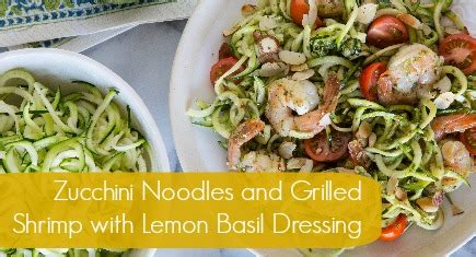 zucchini-noodles-and-grilled-shrimp-with-lemon-basil-dressing image