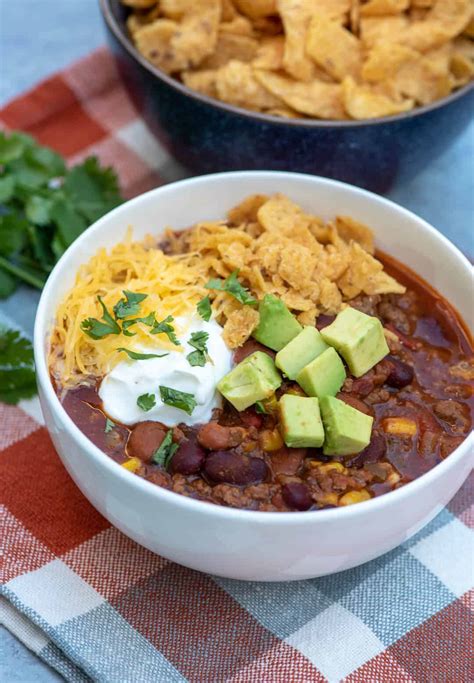 beef-and-bean-taco-chili-valeries-kitchen image