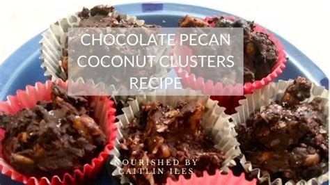vegan-chocolate-pecan-coconut-clusters image