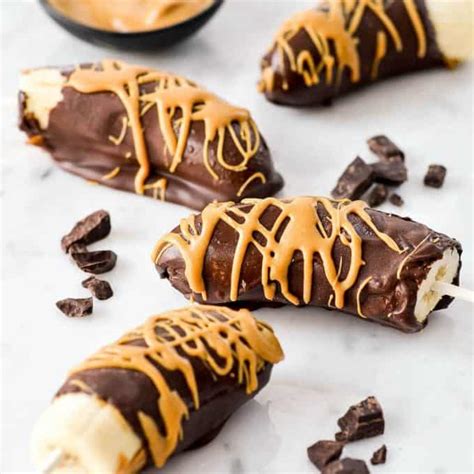 peanut-butter-chocolate-covered-frozen-bananas image