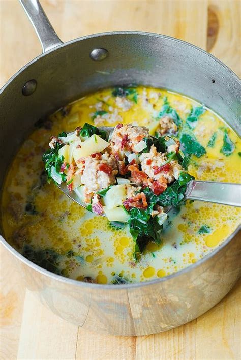 olive-gardens-zuppa-toscana-soup-with-swiss-chard image