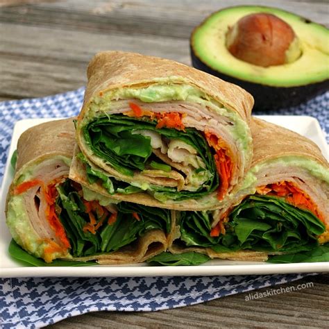 creamy-avocado-turkey-wrap-alidas-kitchen image