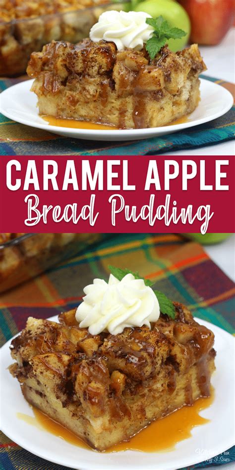 easy-caramel-apple-bread-pudding-kitchen-fun-with-my image