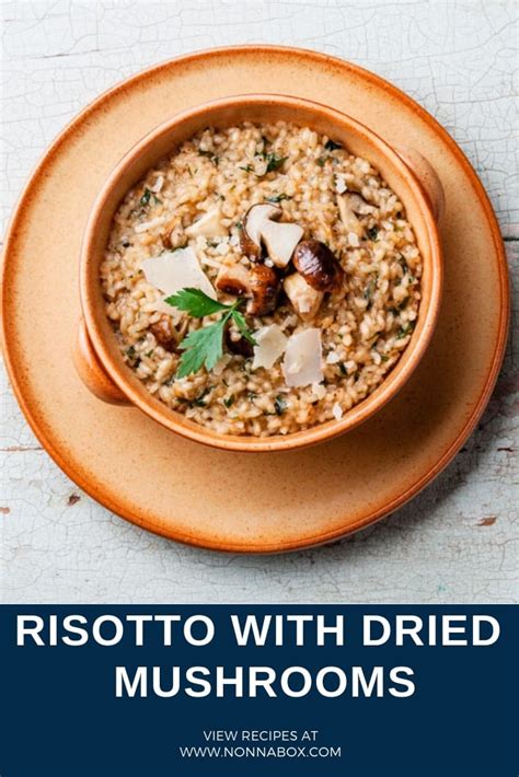 easy-risotto-with-dried-mushrooms image