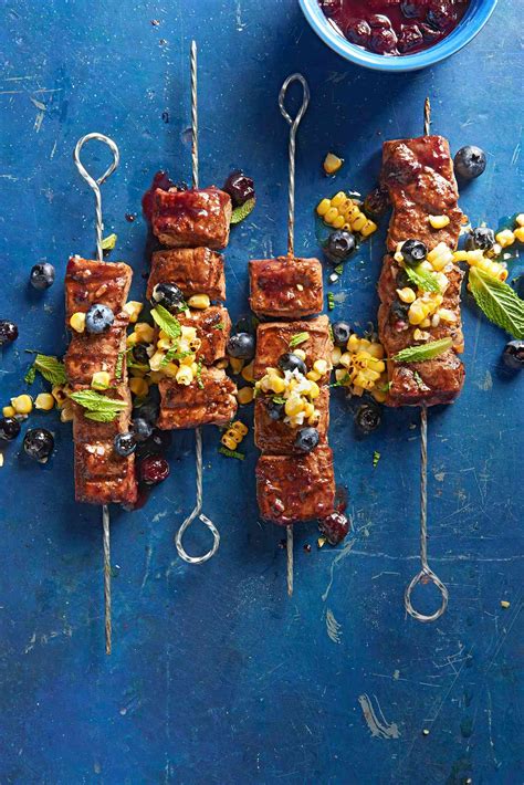 grilled-pork-skewers-with-blueberry-barbecue-sauce image
