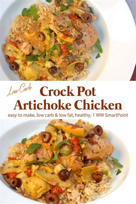 crock-pot-artichoke-chicken-recipe-simple-nourished-living image