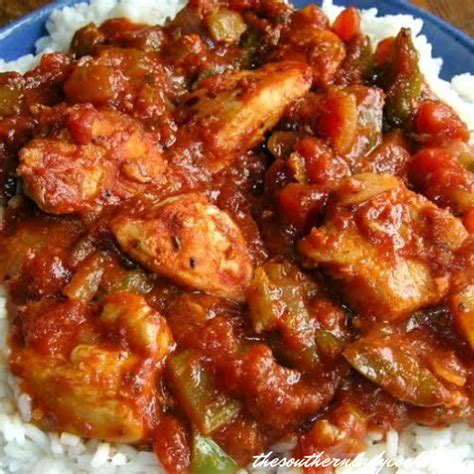 chicken-creole-the-southern-lady-cooks-delicious image
