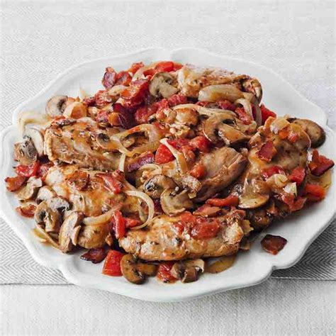herb-braised-chicken-with-mushrooms-and-tomatoes image