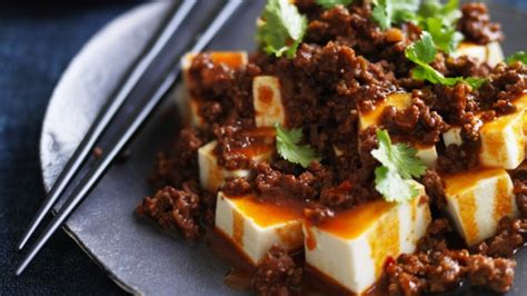 spicy-hot-beef-and-tofu-recipe-good-food image
