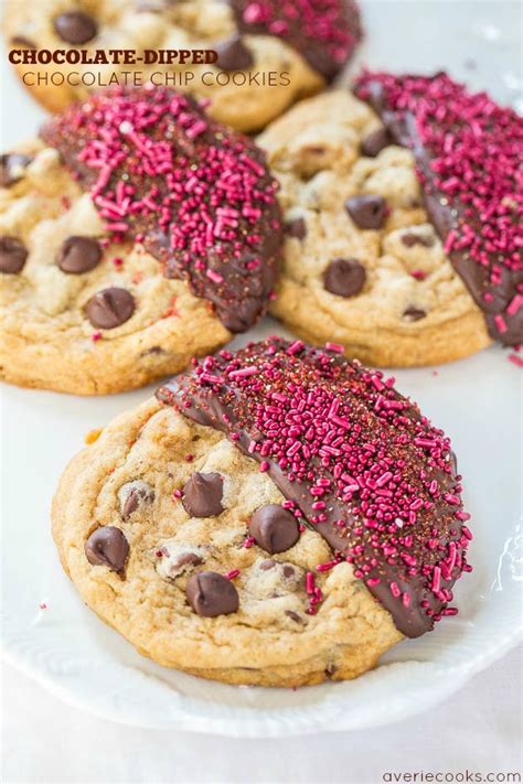 chocolate-dipped-chocolate-chip-cookies-averie image