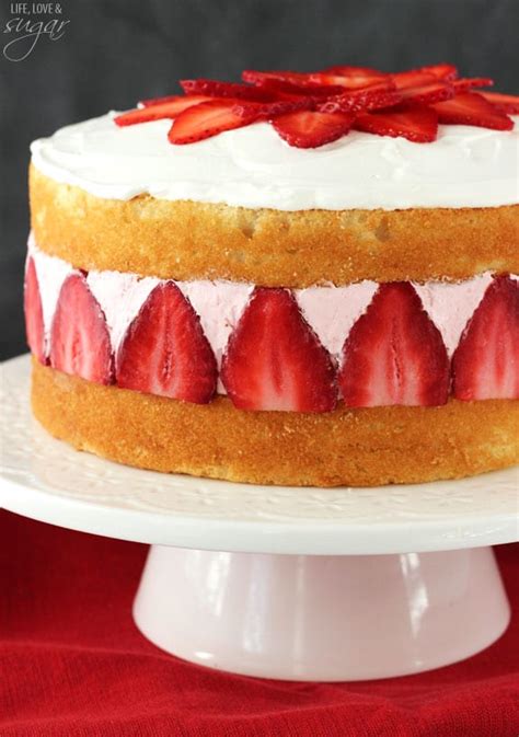 best-strawberry-ice-cream-cake-recipe-life-love-and image