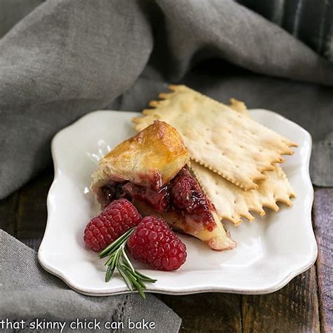 baked-brie-with-raspberries-that-skinny-chick-can-bake image