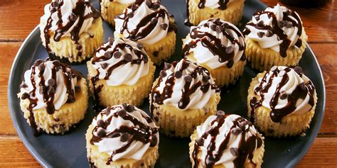 best-mini-baileys-chocolate-cheesecakes-recipe-delish image