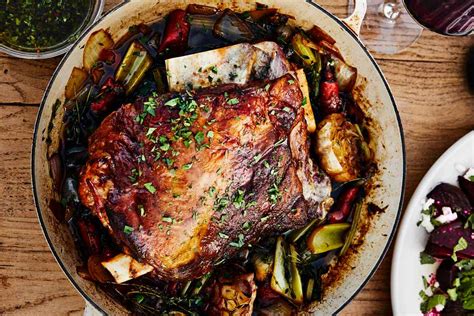 slow-roasted-lamb-shoulder-with-shallots-and-white image