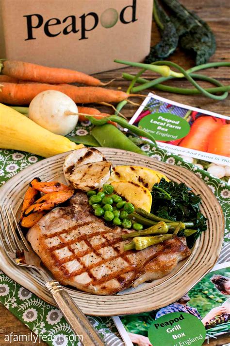 grilled-pork-chops-with-grilled-vegetable-medley image