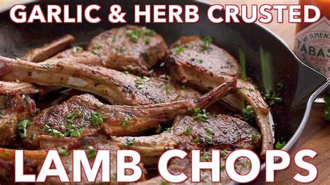 garlic-and-herb-lamb-chops-video-natashas-kitchen image