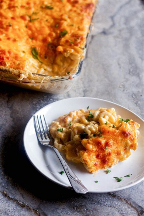 soul-food-southern-baked-macaroni-and-cheese image
