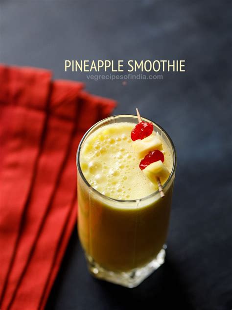 pineapple-smoothie-healthy-3-ingredient image