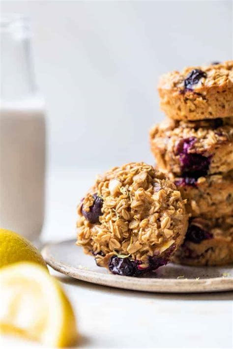 baked-blueberry-lemon-oatmeal-muffin-cups-clean image
