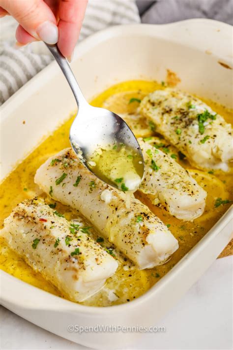 lemon-garlic-butter-baked-cod-spend-with-pennies image