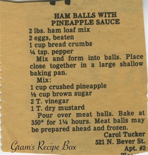 ham-balls-with-pineapple-sauce-grams-recipe-box image