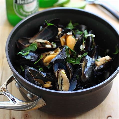 beer-steamed-mussels-rasa-malaysia image