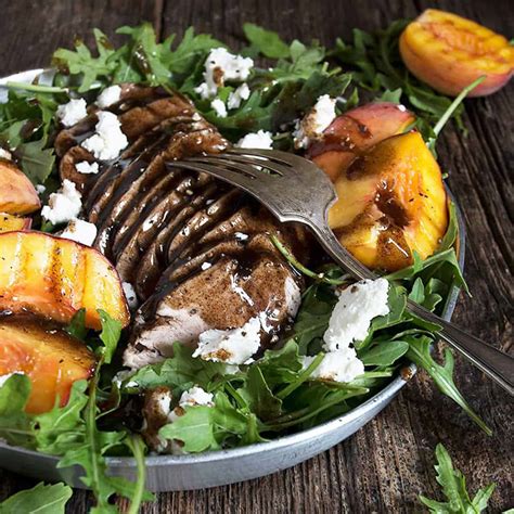 balsamic-pork-and-peach-salad-seasons-and-suppers image