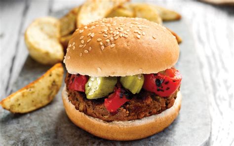 sausage-gumbo-red-bean-burgers-with-quick-pickled-okra-vegan image