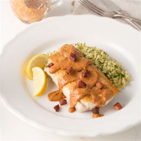 pan-seared-snapper-with-creole-red-bean-sauce image