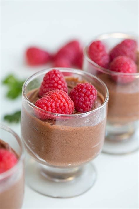 chocolate-mousse-recipe-with-raspberries image