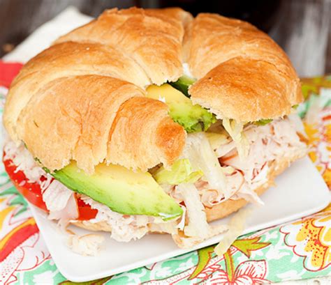 turkey-with-avocado-and-cream-cheese-croissant image