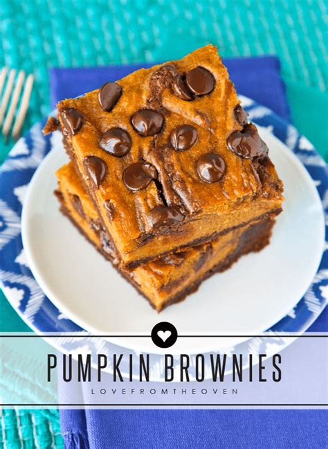 the-best-pumpkin-brownies-chewy-delicious-love image
