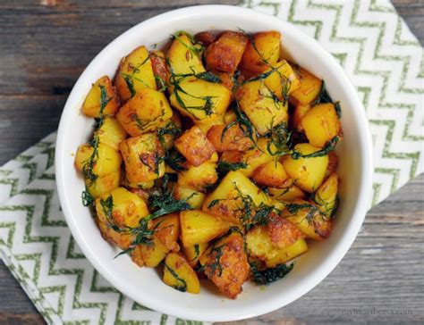indian-fried-dill-potatoes-my-heart-beets image