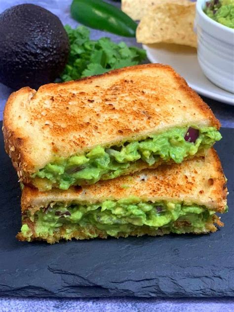 guacamole-sandwich-recipe-indian-veggie-delight image