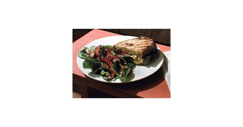 eggplant-panini-with-spinach-salad-recipe-popsugar image