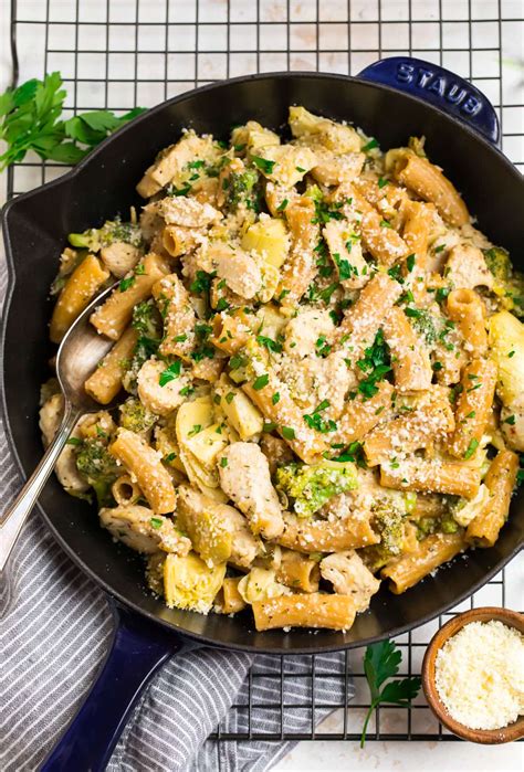 chicken-broccoli-ziti-30-minutes-well-plated-by-erin image