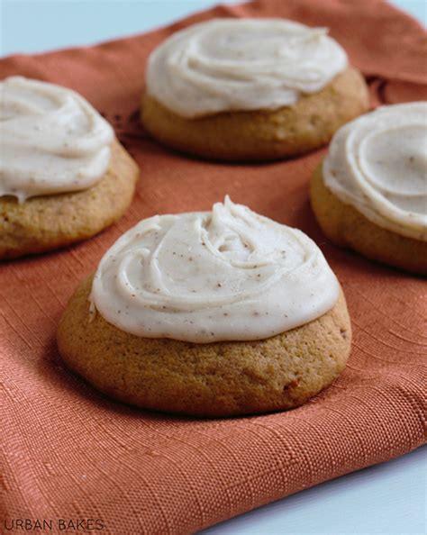 browned-butter-frosted-pumpkin-cookies-urban image