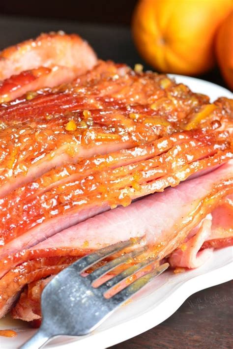 baked-ham-with-orange-honey-ham-glaze-will-cook image