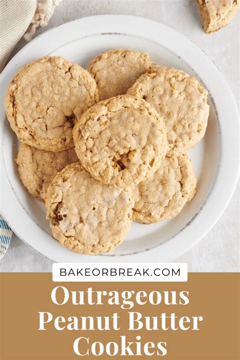 small-batch-outrageous-peanut-butter-cookies-bake image