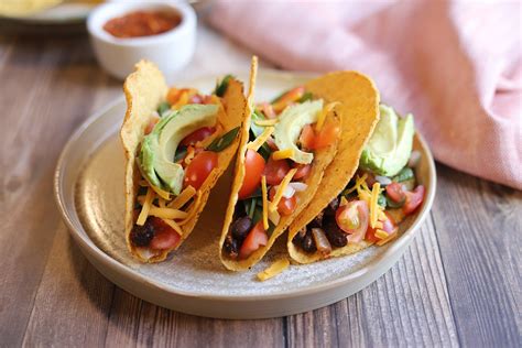 spicy-black-bean-tacos-vegan-cadrys-kitchen image