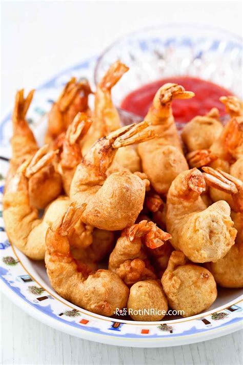golden-shrimp-puffs-shrimp-fritters-roti-n-rice image