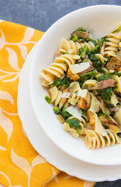 pasta-with-broccoli-rabe-peppered-bacon image