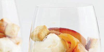 bourbon-nectarine-ice-cream-sundaes-with-pound-cake image