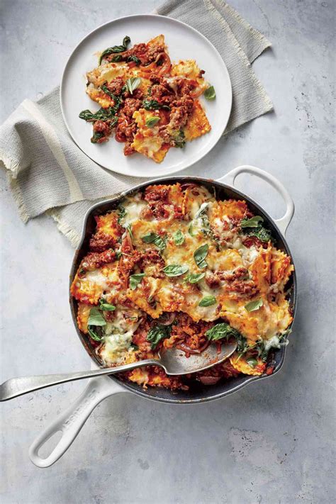 beefy-baked-ravioli-with-spinach-and-cheese-southern image